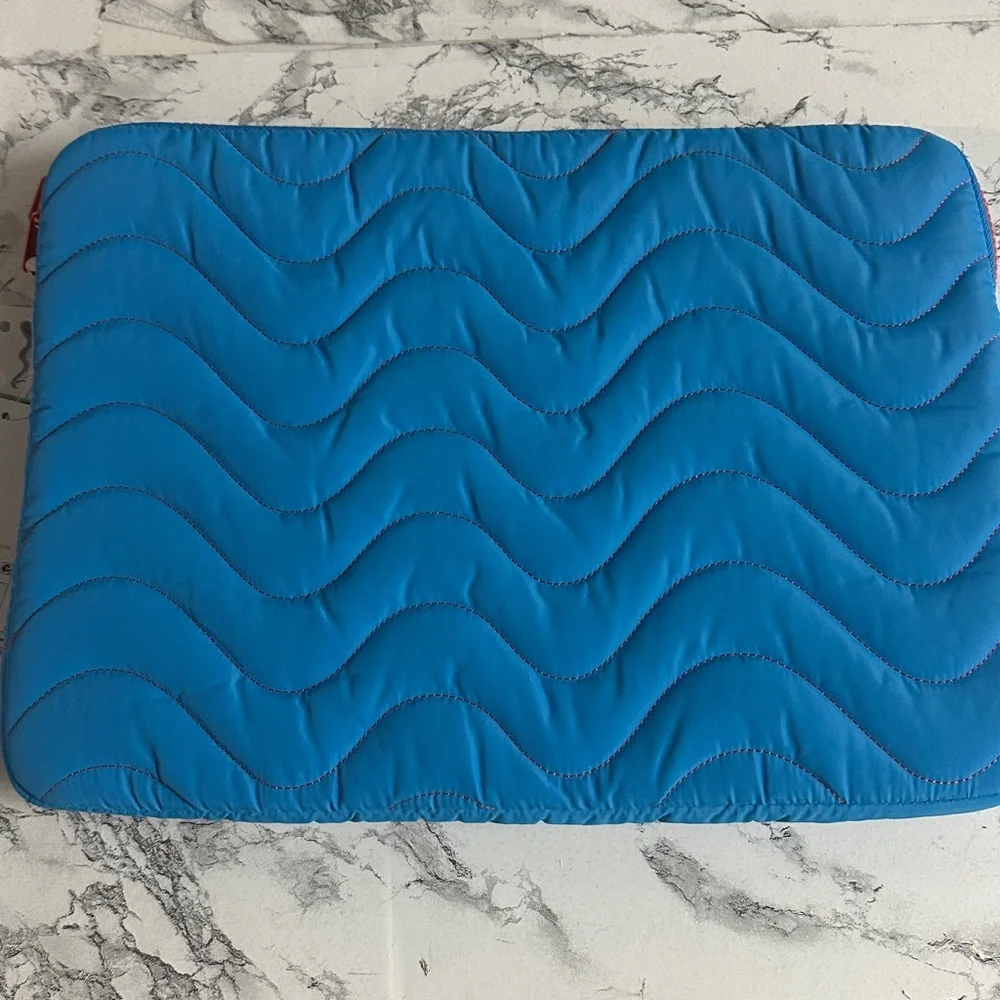 heyday Bright Blue Puffy Tablet/Laptop Sleeve Up to 14”